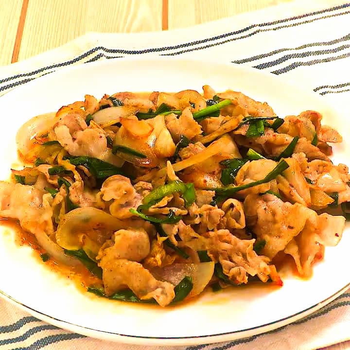 豚肉炒め
