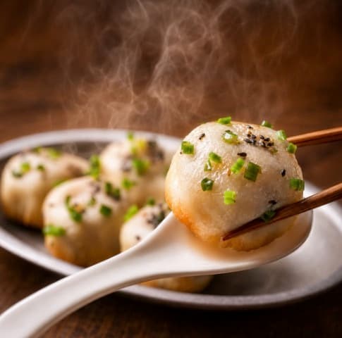 【ドラミ贅沢コース】名物・焼き小籠包&プレモル生も2時間飲み放題 全7品