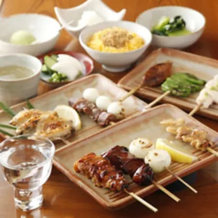 焼き鳥コースの一例