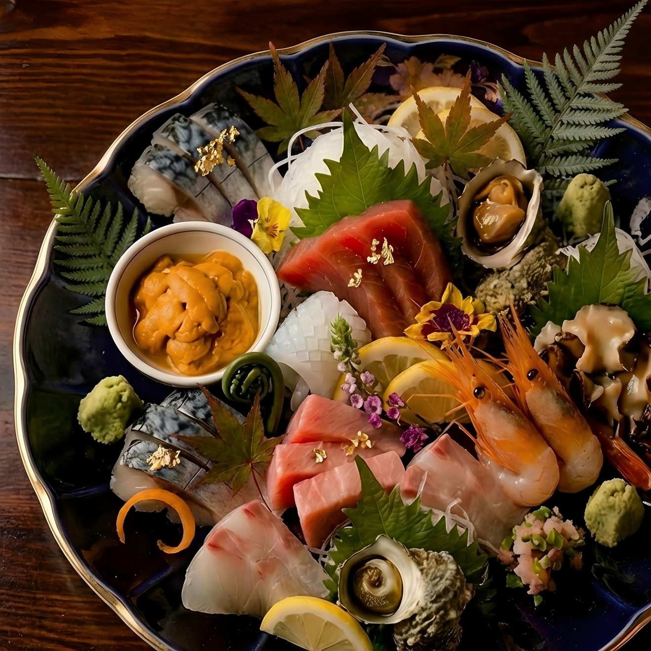 居酒屋 楽屋 鮮魚の刺身盛り合わせ